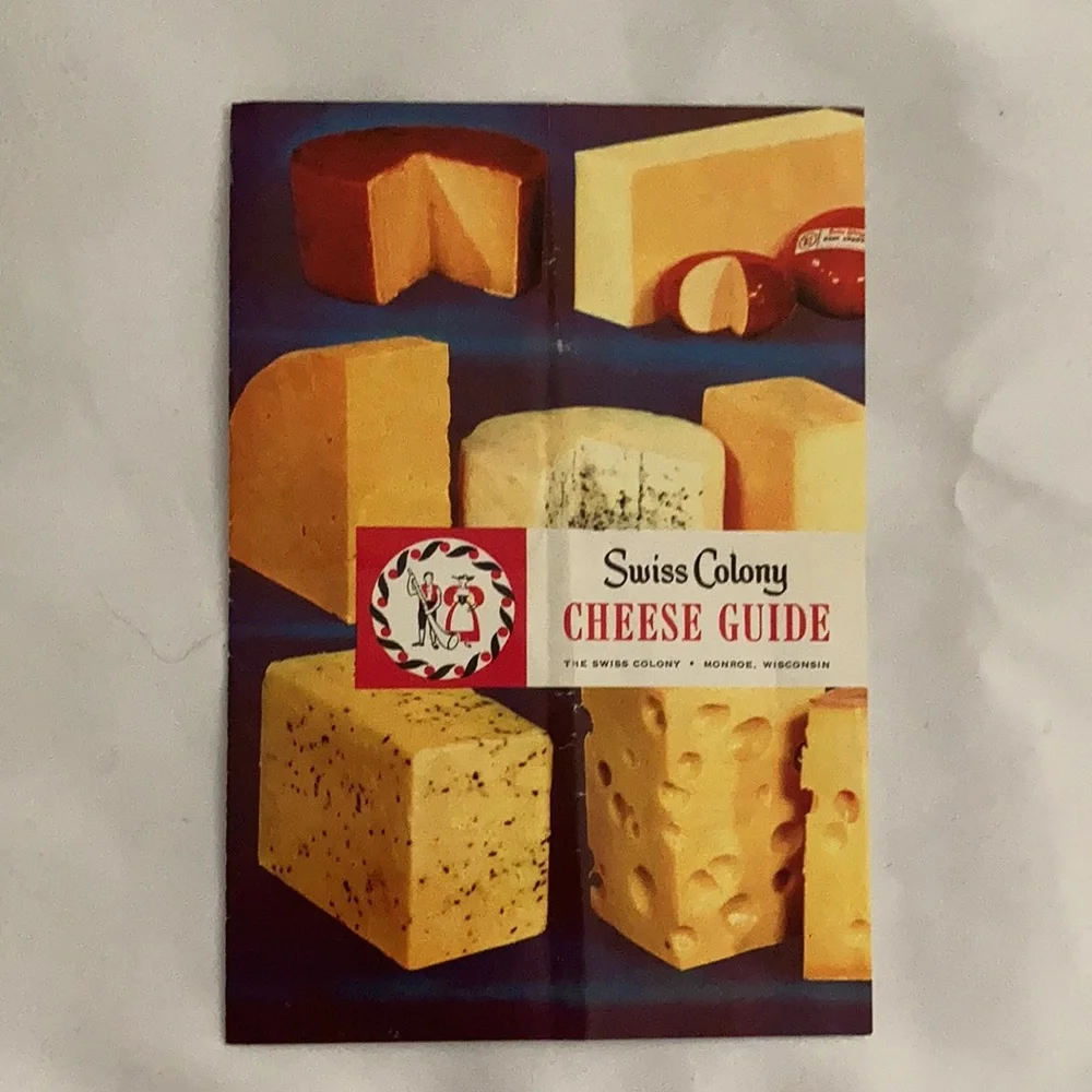 Swiss Colony Cheese Board with Cheese Guide